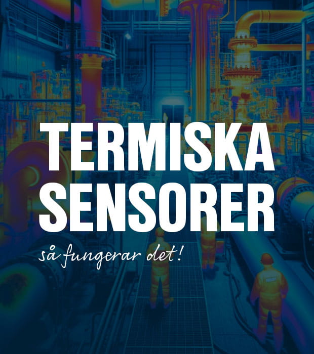 P varmekamera vs pyrometer Termiska sensorer