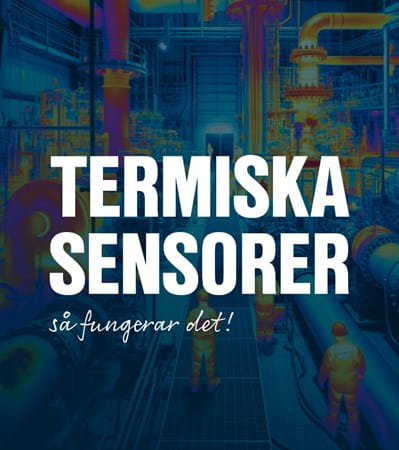 P varmekamera vs pyrometer Termiska sensorer