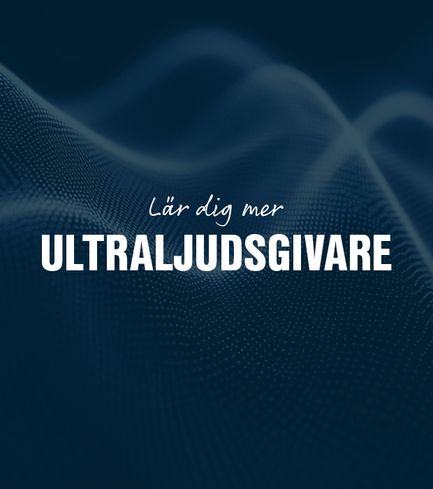 Lär dig mer om ultraljudsgivare